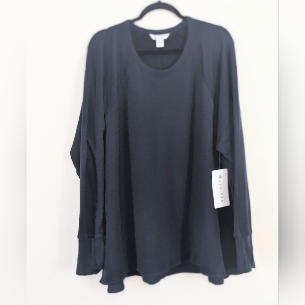 Athleta Coaster Luxe Recover Sweatshirt Size 2X NWT - Picture 2 of 6
